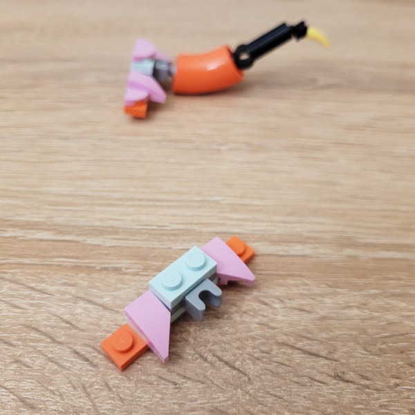 jak zbudować meduzę z lego?