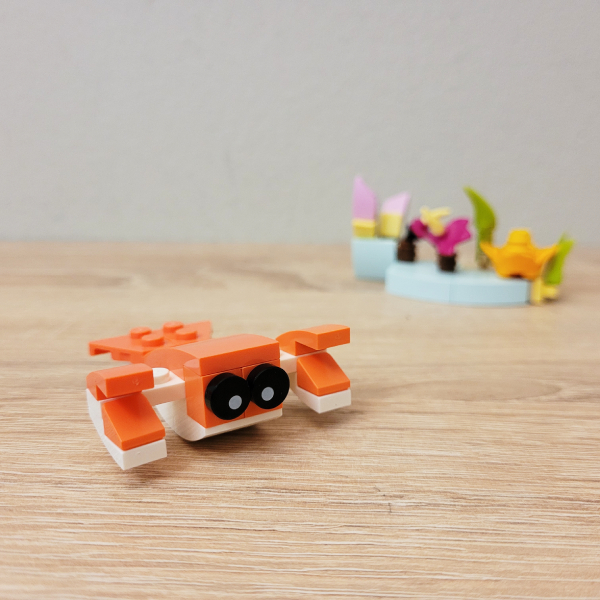 jak zbudować homara z lego?