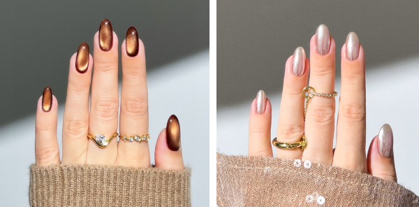 Paznokcie z efektem błyszczyka (Lipgloss Nails) – minimalistyczny blask na jesień