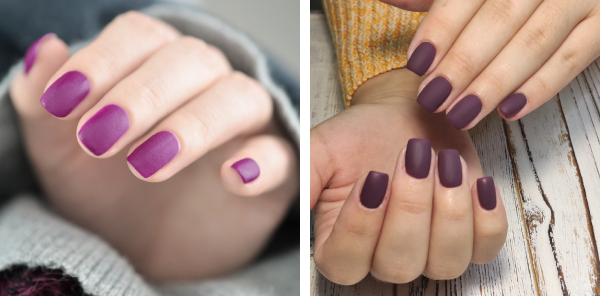 Ponadczasowy burgund, czyli jesienne paznokcie w ciemnych kolorach