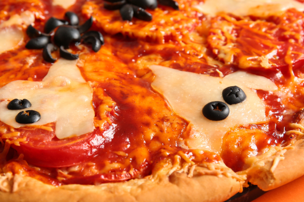 przekąski na halloween pizzerinki