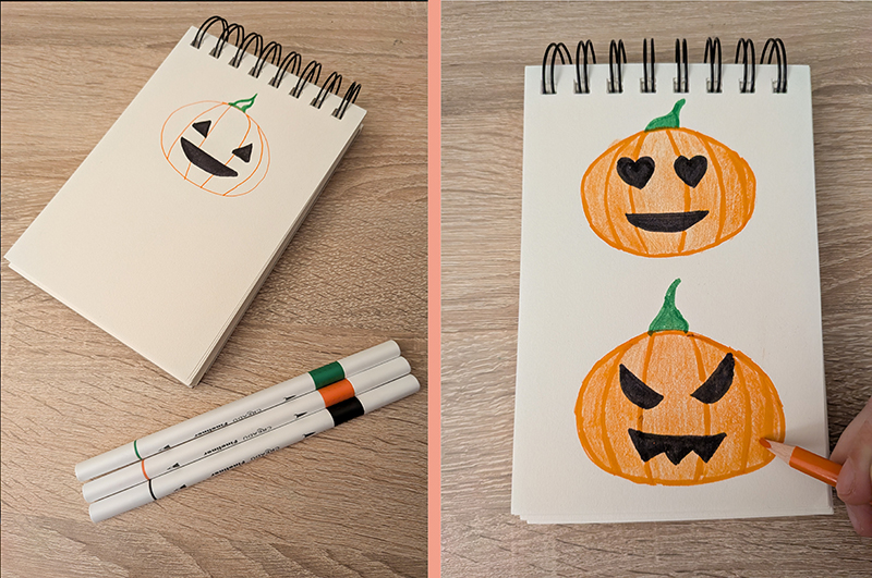 pomysl na dynie na halloween