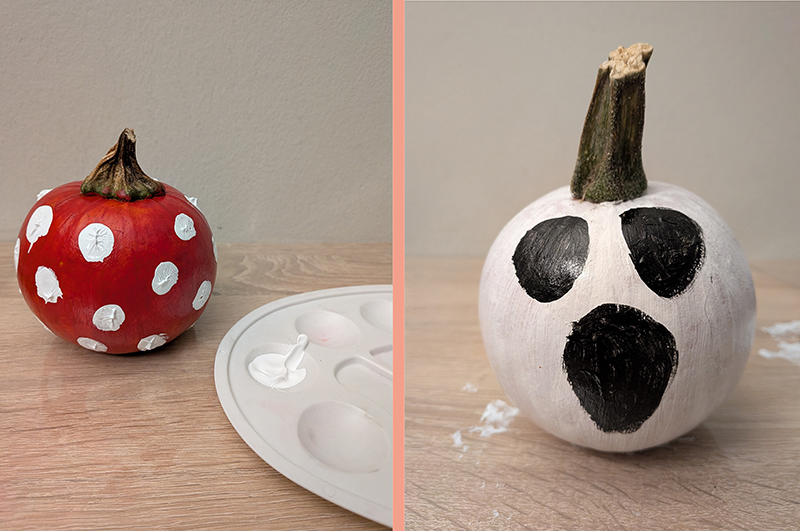 straszna dynia na halloween