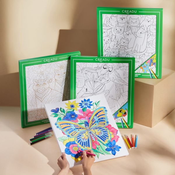 Zestawy do malowania po konturach Creadu