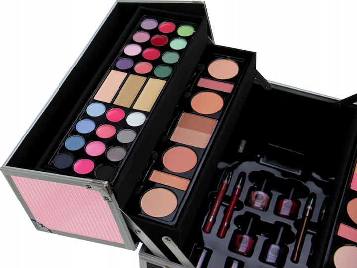 2K zestaw do makijażu z kuferkiem