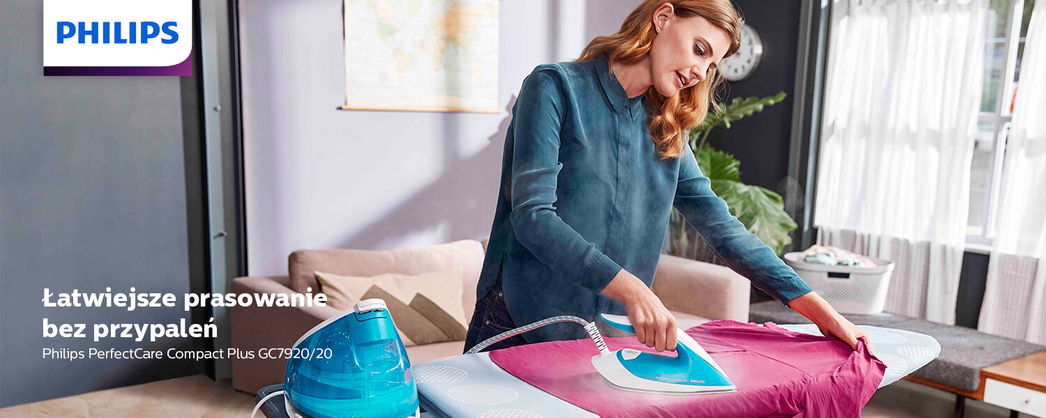Philips Łatwiejsze prasowanie bez przypaleń