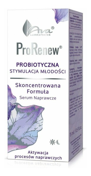 Ava ProRenew probiotyczna stymulacja młodości serum naprawcze 15 ml