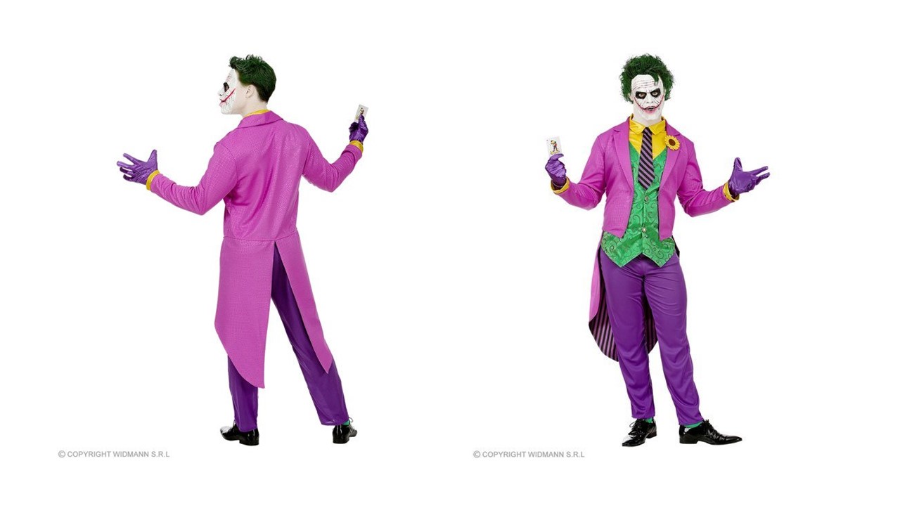 Strój dla dorosłych, Mad Joker, rozmiar L