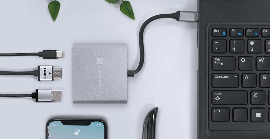 Trzy porty rozszerzeń  