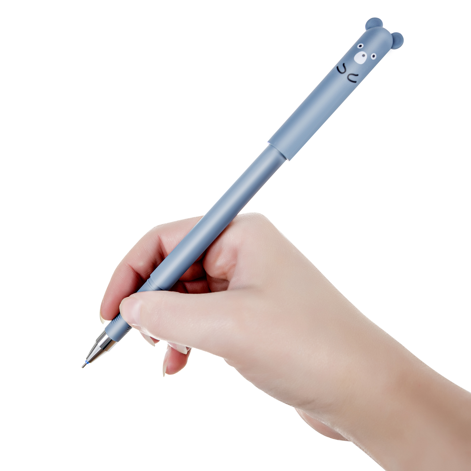 Zestaw 4x Długopis Wymazywalny Niebieski Zwierzaki EAN 5900779940833