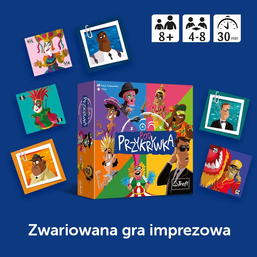 Gra Planszowa Fun Facts Towarzyska Imprezowa Rodzinna Board Game