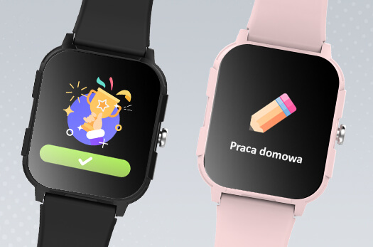 Smartwatch młodzieżowy z przypomnieniami