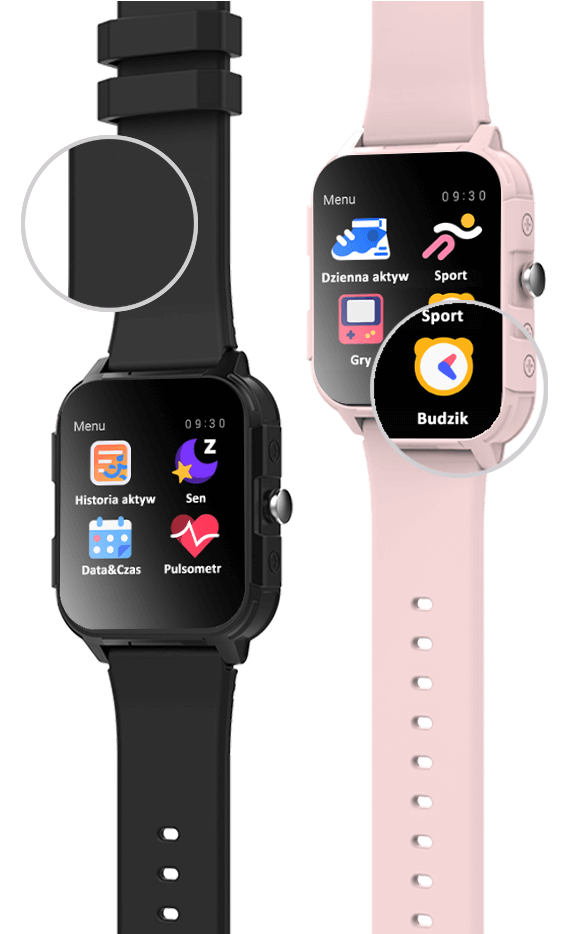 Nowoczesny smartwatch młodzieżowy