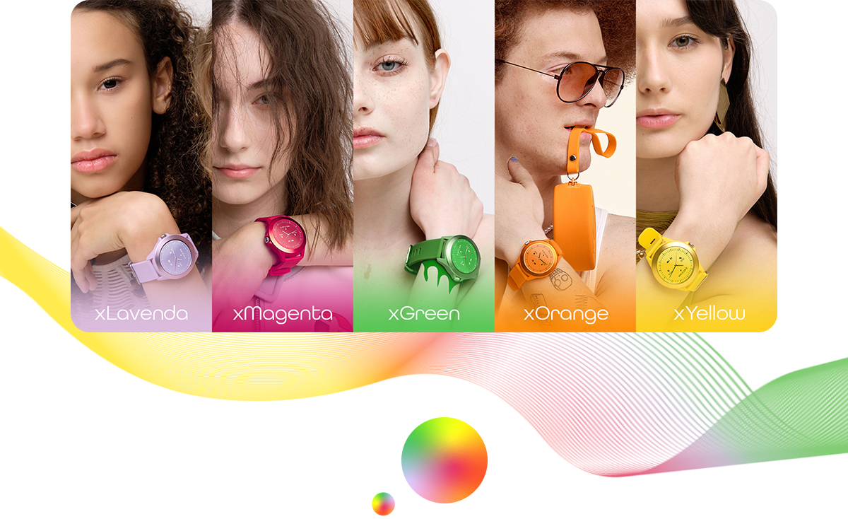 Młodzieżowe kolorowe smartwatche Colorum