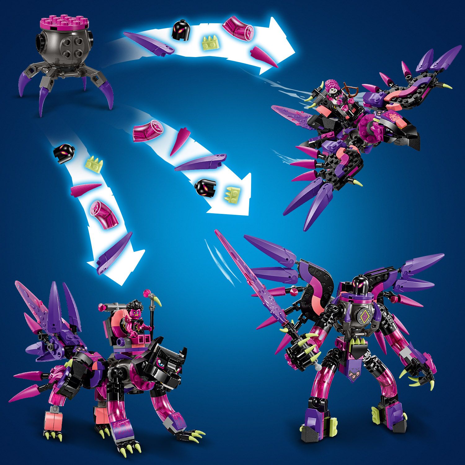 Trzy czarujące modele w jednym