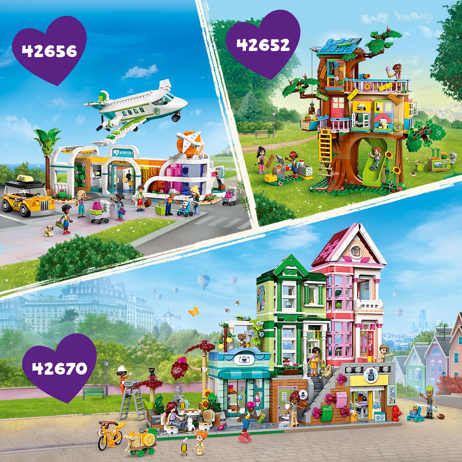 Odkryj więcej zestawów prezentowych LEGO® Friends