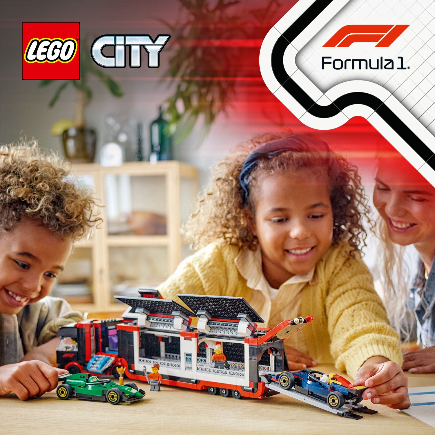 Ciężarówka z lawetą LEGO® F1®
